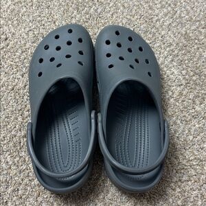 Gray Slip-On Crocs